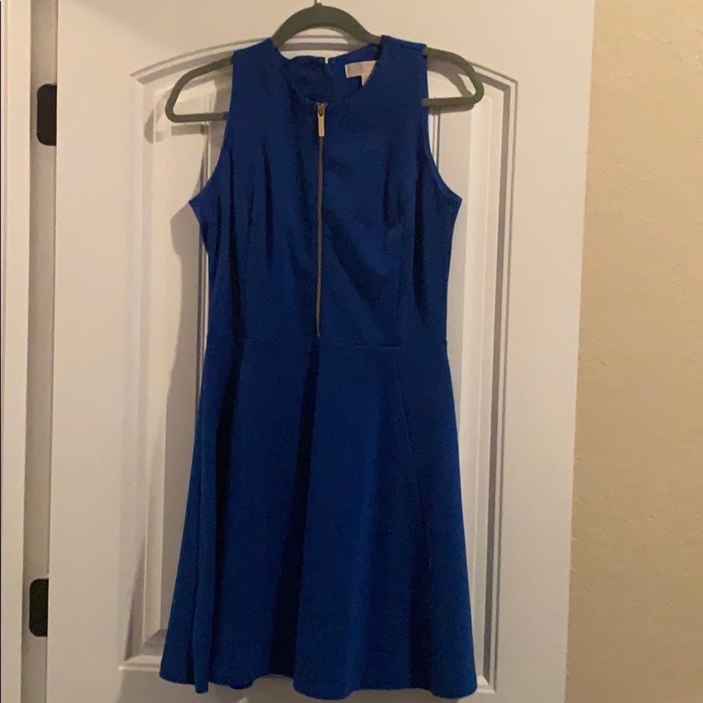 EUC Michael Kors fit flare dress size 8
